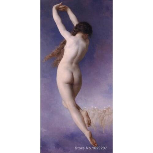 Letoile lost by William Adolphe Bouguereau paintings For sale Home Decor Hand painted High quality