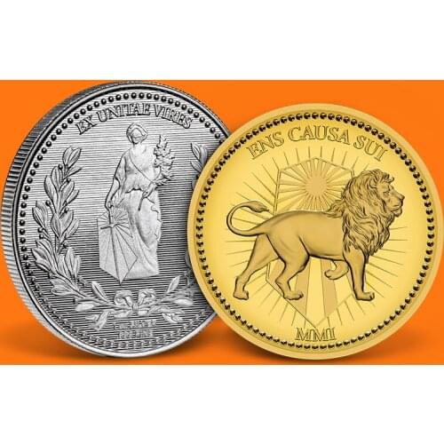 2020 Creative Movie John Wick Gold Coin Commemorative Collection Men Women Fashion Jewelry Gift Badge