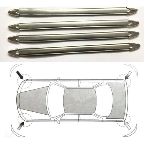 Car Edge Bumper Corner Protection Decoration Strip for golf 7 gti seat ibiza fr mazda cx-5 2017 2018 honda accord mazda cx5 2016