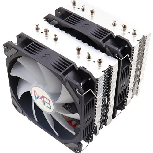 CPU Cooler for Intel LGA 775 1150 1151 1155 1156 1366 2011 AMD AM2 AM3 AM4 Socket bracket Radiator Ventilador