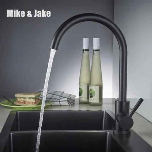 Mike&Jake Black Kitchen Faucets