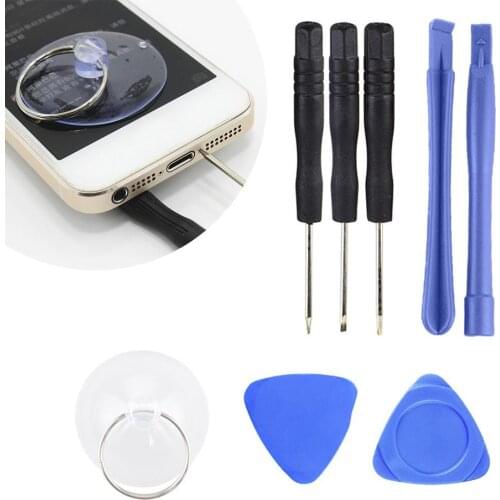 8pcs/set Cell Phones Opening Screen Pry Repair Tool Kits Professional Mobile Phone Screwdriver Tools for iPhone Samsung Xiaomi