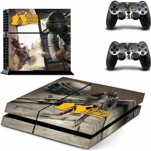 PUBG Super PS4 Stickers Play station 4 Skin PS 4 Sticker Decal Cover For PlayStation 4 PS4 Console & Controller Skins Vinyl