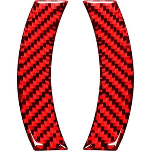 Carbon Fiber Console Navigation Frame Stickers Cover Trim Decal for Mini Cooper F54 F55 F56 F60 Accessories