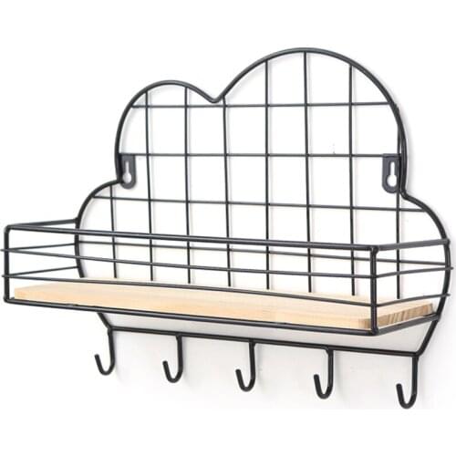 Resin Daisy Flower Wall Hooks Creative Key Towel Clothes Peg Home Decoration Durable Cast Iron Material Storages