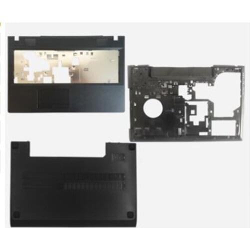 NEW For Lenovo G500 G505 G510 G590 Laptop Front Cover Palmrest COVER/Bottom Case Base Cover/laptop case back cover black