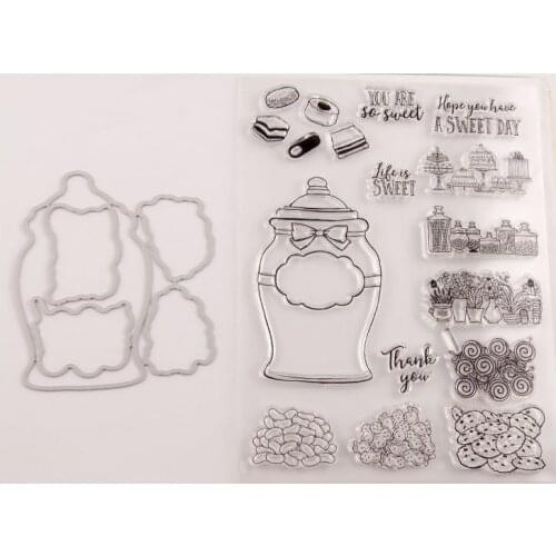 Sweet day Transparent Clear Silicone Stamps for DIY Scrapbooking/Card Making/Kids Fun Decoration Supplies