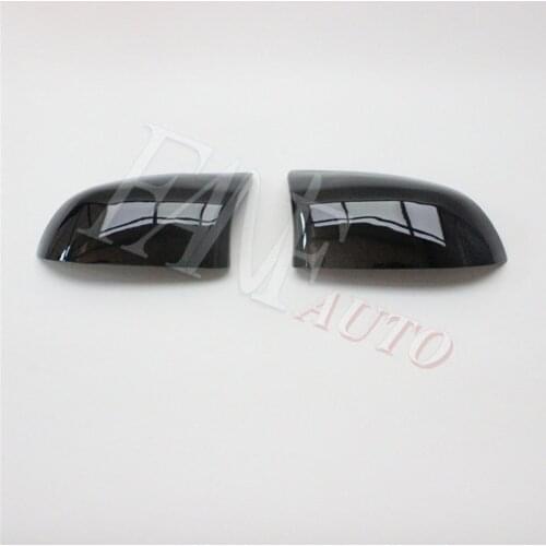 Replacement M Look ABS Gloss Black Rear Side Mirror Cover For BMW X3 F25 X4 F26 X5 F15 X6 F16 2014-2017