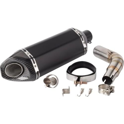 For Suzuki SV 650 2016 2017 2018 2019 SV650 SV650X Escape Slip on Motorcycle Exhaust Pipe Muffler And Link Pipe System