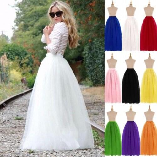 White Hoopless Wedding Petticoat Long Crinoline Tulle Underskirt A Line Woman Tutu Skirt Rockabilly Bridal Accessories 2020