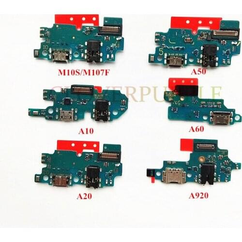 1X USB Charging Charger Dock Port Board With Microphone Mic Flex Cable For Samsung Galaxy A10 A20 A50 A60 A920 M10S