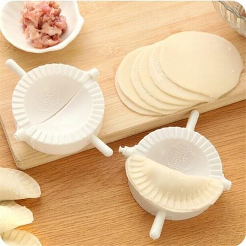 3pcs/lot New Home Kitchen Dumpling Potsticker Press Machine Pelmeni Pastry Mould Maker Tool Free Shipping