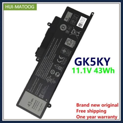 Laptop Battery GK5KY 92NCT 092NCT for DELL Inspiron 13-7347/7348/7352/7353/7359 11-3147/3148 15-7558 04K8YH 11.1V 43WH 3800mAh