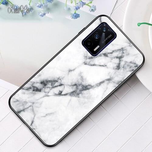 For Realme 2 3 5 7 Pro V3 V5 V11 A1K Case XUANYAO Original Silicone Glass Coque For Realme C3 C11 C17 C15 C21 Case Glass Cover