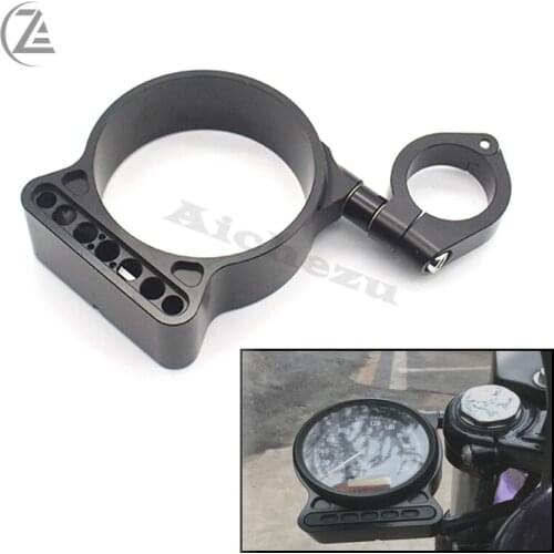 ACZ Motorcycle Black CNC Speedometer Side Mount Cover Instrument Bracket Case Housing For HARLEY SPORTSTER XL883 1200 1995-2014