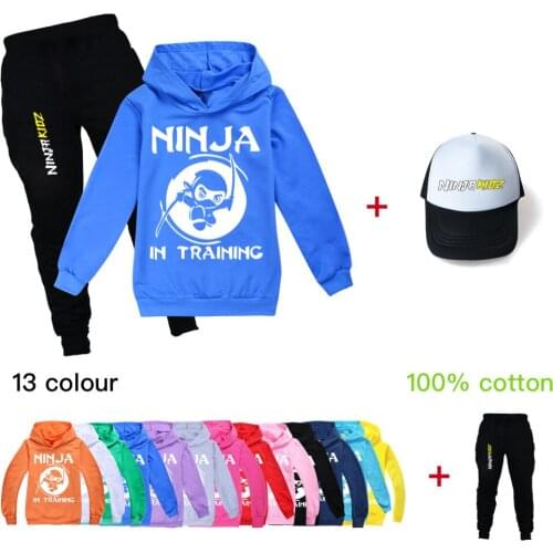 Baby Suits Ninja Kidz Baby Girls Boys autumn Clothing Children Suits Clothes vogue Sweatshirts Sports Pants Kids Set