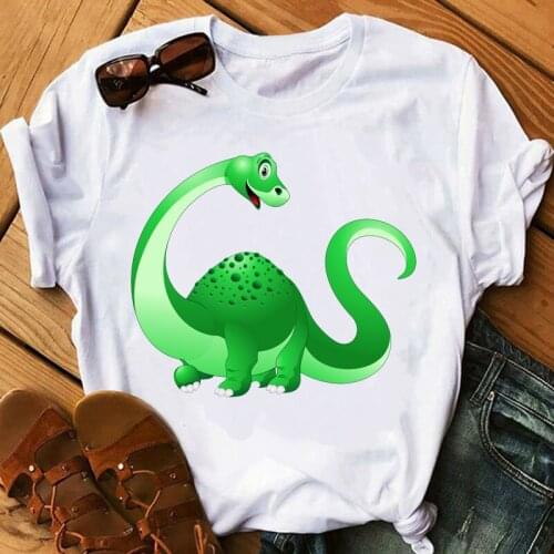 Cartoon dinosaur tees tops anime art tshirts gothic kawaii tshirt graphic tees women t shirt vintage clothes 2020 dropshipping