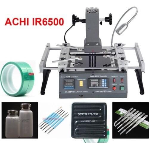 ACHI IR6500 infrared BGA Soldering Rework Station Flux