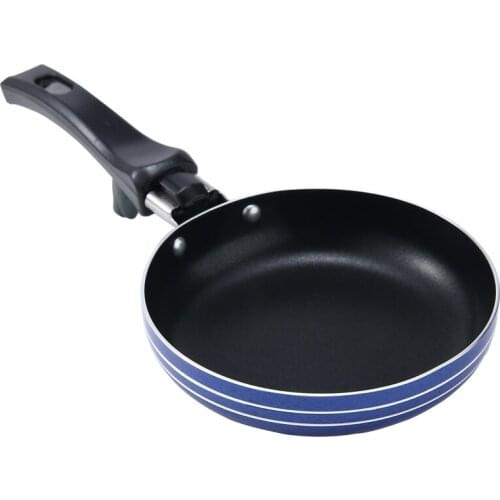 12cm Mini Omelet Frying Pan Portable Frying Eggs Pancake Pot Non-Stick Pan Cooking Breakfast Pans For Burger Sausage Vegetables