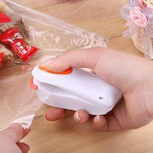 New Mini Portable Household Sealer Hand Hold Pressure Hot Sealing Machine for Snack Bag