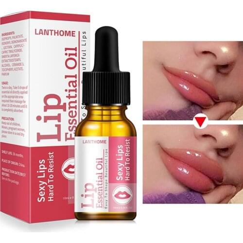 Plant Lip Plumping Liquid Enlarge The Lips And Thicken Lips Lip The Moisturizing Sexy Plump Moisturizing Essential Oil And Y0X9