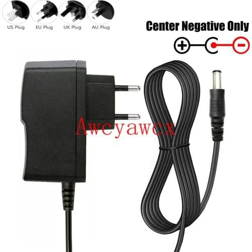 1PCS 9V 850mA -1A AC Adaptor Adapter Power Supply Wall Charger For CASIO LK300tv LK-100 LK-200 LK-210 AD-5 AD-5MLE EU Plug
