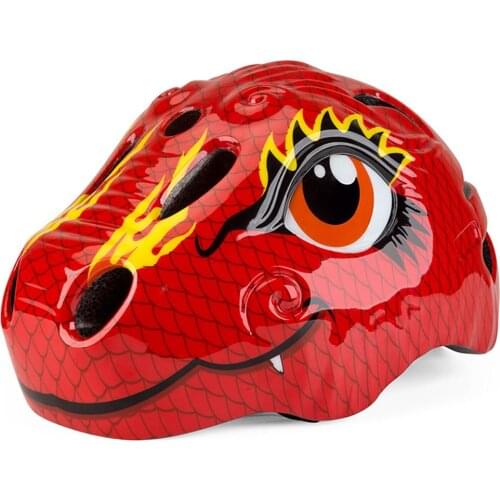 Childrens Riding Helmet Electric Bicycle Skating Balance Skateboard Protective Gear Tail Light Childrens Helmet Animal Helmet