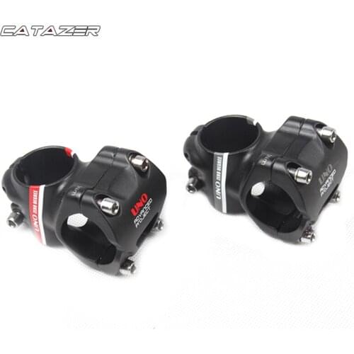 Handlebar Stem 0 Degree for MTB Mountain Road Bike Ultralight Aluminum Alloy Stem 31.8 X 35mm/45mm Bicycle Handlebar Stem