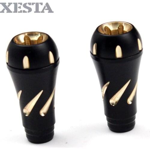 XESTA Fishing Reel Handle Knobs Aluminium Alloy knobs fit for Bait Casting Spinning Reel Fishing Tackles Fishing Accessory