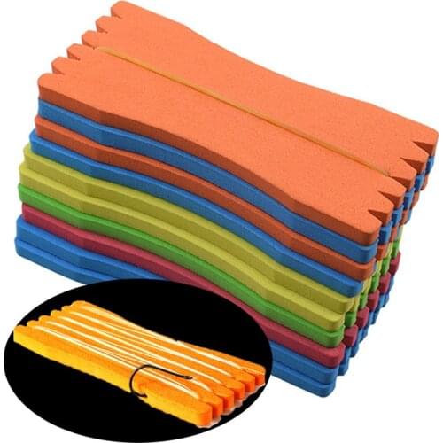10Pcs/lot Fishing Line Winding Board EVA Foam Storage Panels Line Fishing Lure Bait Fishing Hooks Winding Board Fishing Tools