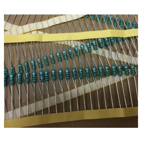 50PCS 100UH 101K 1/2W 0410 Axial Lead Color Ring Fixed Inductor 100 uh 0.5W Color Wheel inductance