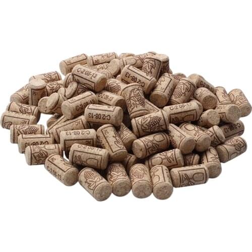 50 Pcs Wine Cork Sealing Wine Cork Wine Bottle Stopper Bar Tool Bottle Closure Wooden Sealing Cover