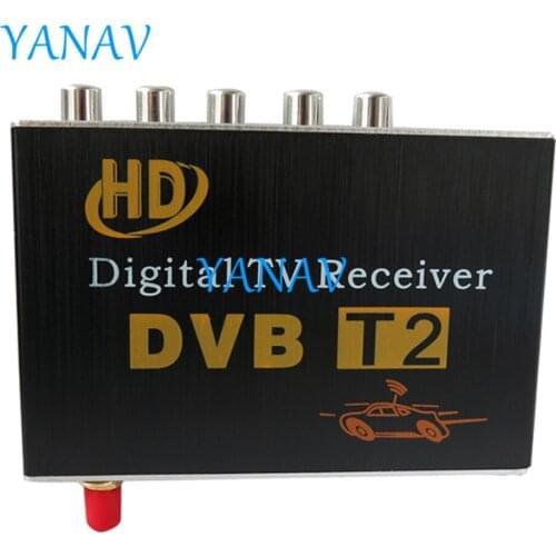 M-689 Car TV Tuner Car HD 1080P DVB-T2 Digital TV BOX Receiver Mini TV Box