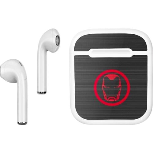 Marvel wireless iron man bluetooth headset tws binaural running waterproof sweat 5.0 apple Huawei millet