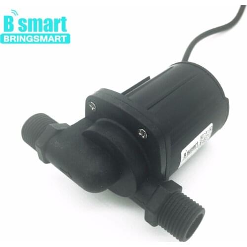 Bringsmart JT-1000C 2000L/H 5M Solar Water Pump 12V DC Brushless Booster Pump 24V Submersible Pump