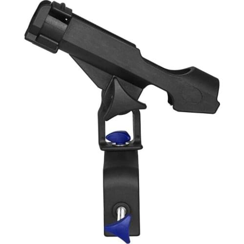 Fishing Rod Holders for Boats with Large Clamp Opening 360 Degree Adjustable Fish Racks Folding Holder