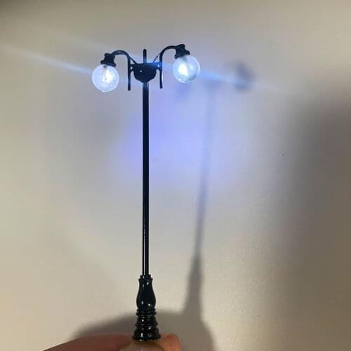 HO Scale Model trains Railway park garden Street Light 3V Lamppost Lamps/Model Park Lamps/Train Layout Model Park Scenery