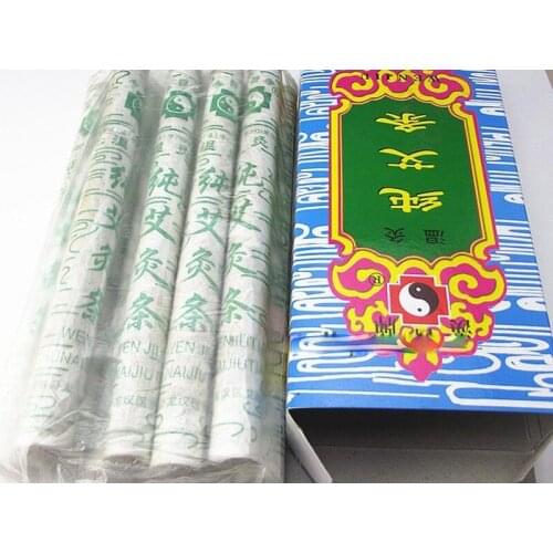Good Quality!Wholesale & retail 5 years old 30:1 Han Yi moxa roll 18 x 200mm 10pieces/ pack moxibustion 20PCS/lot with free ship