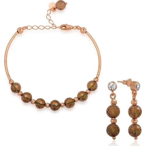 Silverlina Silver Zultanit Cubic Zirconia Women 'S Set