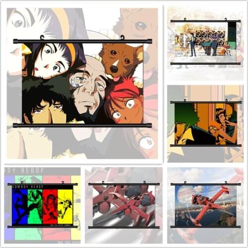 Cowboy Bebop Spike Spiegel Anime Manga HD Print Wall Poster Scroll