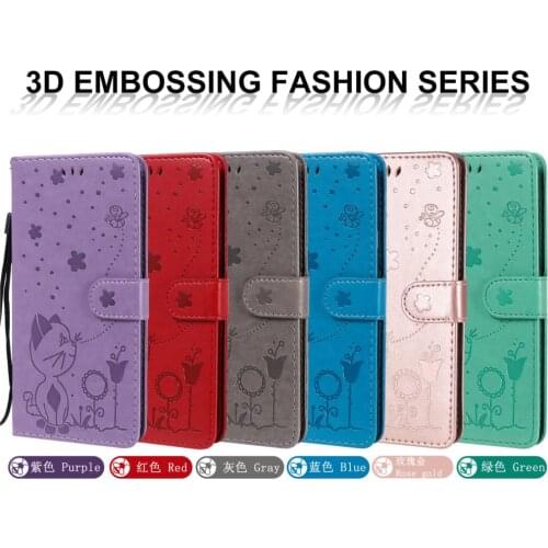 Leather Covers For armor Samsung J4 2018 Cat Telefon Aksesuar Case PU Book Flip Phone Bag sFor Galaxy J4 2018 coque Csse samasam