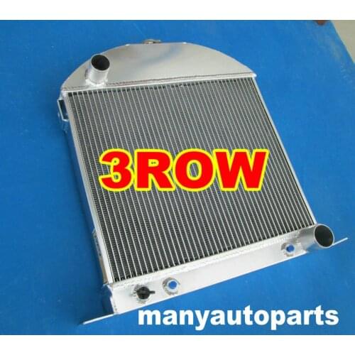 Aluminum alloy custom radiator FOR Ford model A chopped w/Chevy engine 1928-1931