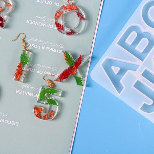 Silicone Mold English Words Letter Mold DIY Word Sign Craft Supplies for Table Home Decoration ALI88