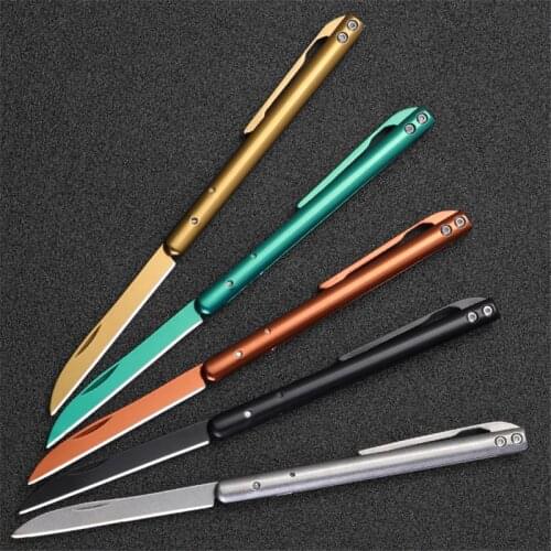 Stainless Steel Folding Knife Multifunctional Knife Outdoor Knife Portable Self-defense Knife Fruit Knife
