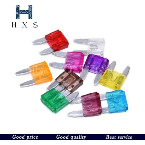 10PCS blade auto fuse ATC fuse,automotive mini blade fuse 1A 2A 3A 5A 7.5A 10A 15A 20A 25A 30A 35A 40A