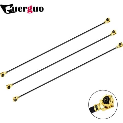 10PCS U.fl IPX IPEX1 Female to IPEX1 Female Jack WIFI Antenna Extension Cable RF Coaxial RF1.13 Pigtail for Router 3G 4G Modem