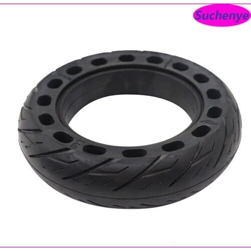 10x2.50 Square Solid Tire 10 inch Tubeless Tyre for Quick 3 ZERO 10X Inokim OX Folding Electric Scooter Mini Motorrad Razor