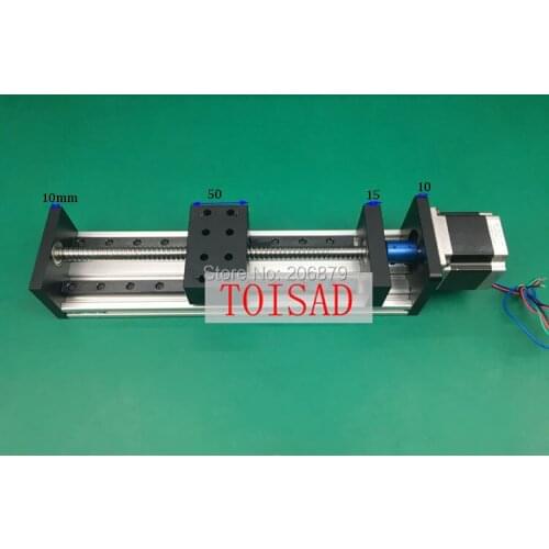 2pcs GX80 1204 Ballscrew 700mm Effective Travel Length Stroke Linear Motion Guide Stage Moulde no motor