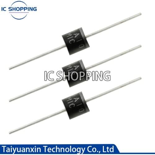 20pcs~500PCS 10A10 6A10 20A10 R-6 DIP 6A 10A 20A 1000V Electrical Axial Rectifier Diode