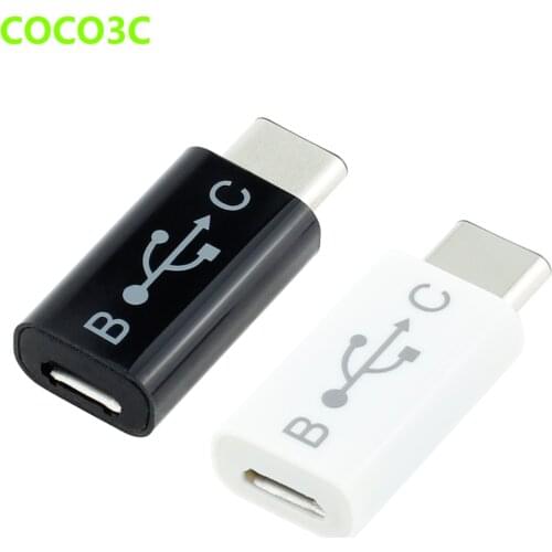 USB 3.1 Type C Male to Micro B Female adapter Card USB-C Port to Converter for 2015 Macbook Chromebook LeTV Mobile Phone